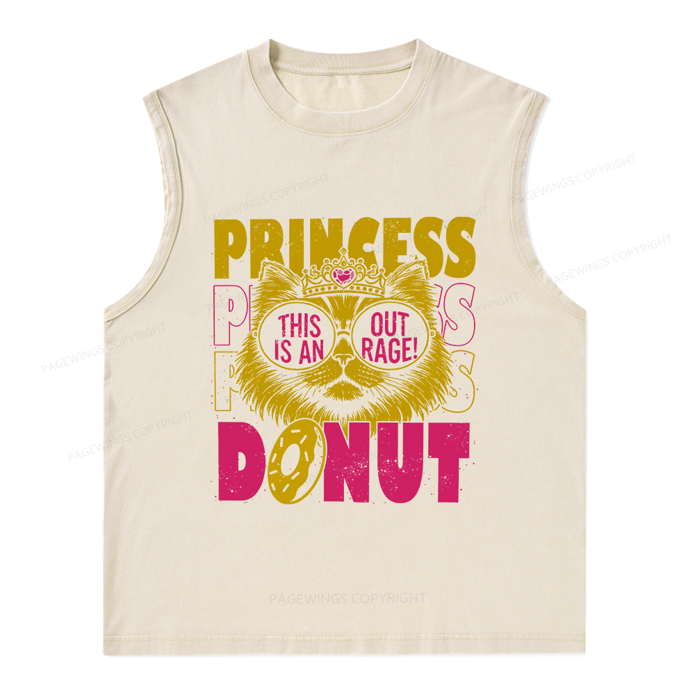 Pagewings This Is An Outrage  Unisex Washed Tank Top