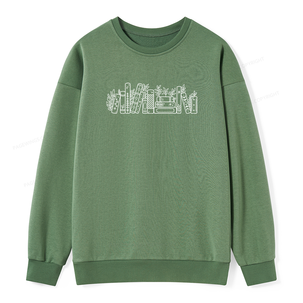 Pagewings No Such Thing As Too Many Books Unisex Classic Sweatshirt