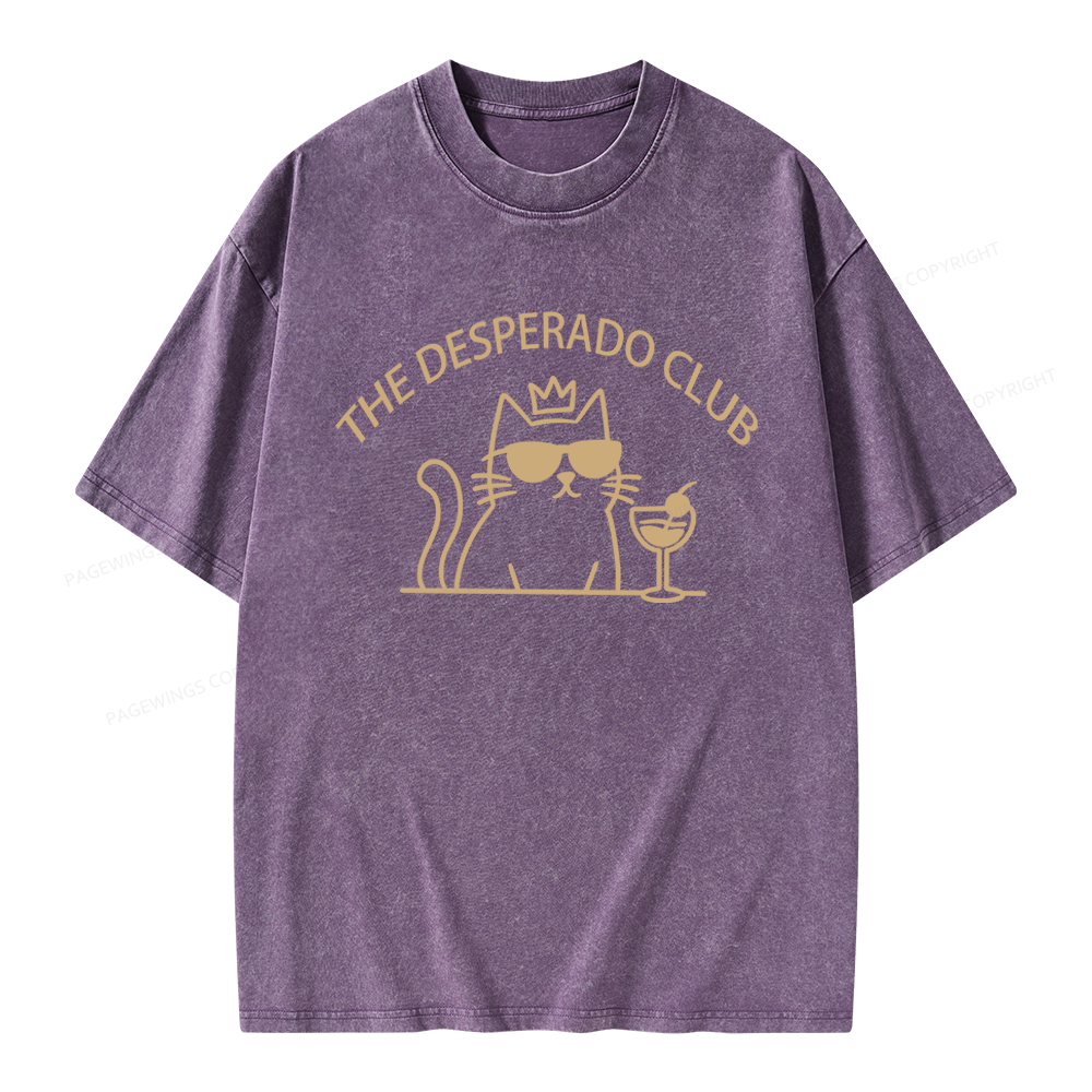 Pagewings Desperado Club Unisex Washed T-shirt