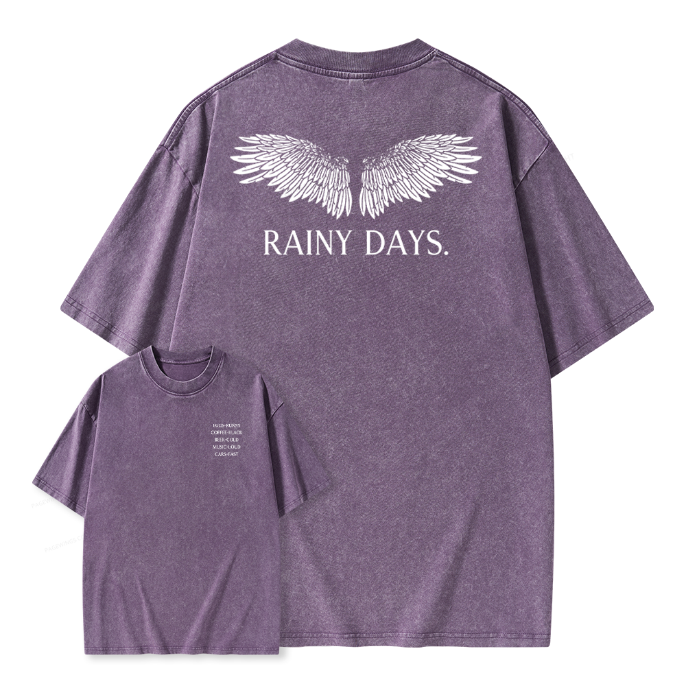 Pagewings Romance Literature Nerd Unisex Washed T-shirt