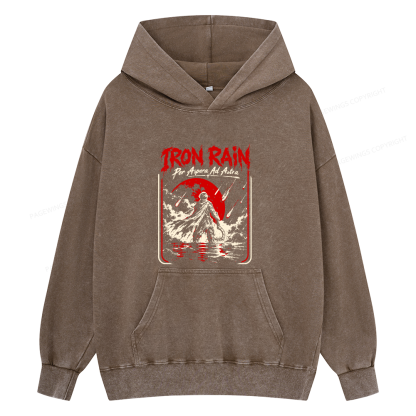 Pagewings Sci Fi Book Lover Unisex Washed Hoodie