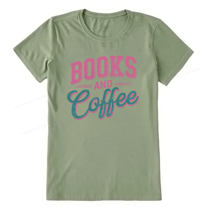 Pagewings Books And Coffee Unisex Classic T-shirt