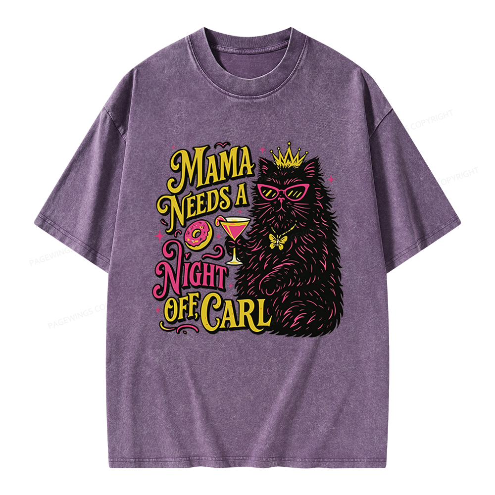 Pagewings Princess Donut Unisex Washed T-shirt