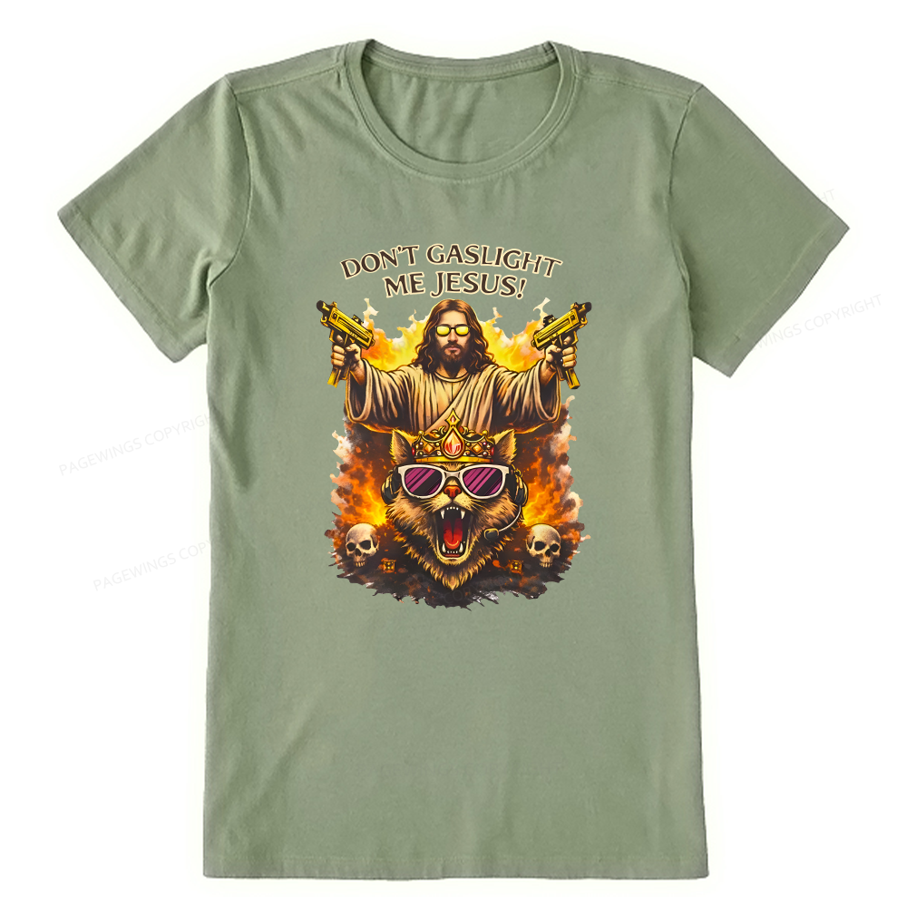 Pagewings Don't Gaslight Me Unisex Classic T-shirt