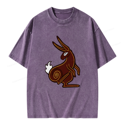 Pagewings Fantasy Books Lover Unisex Washed T-shirt