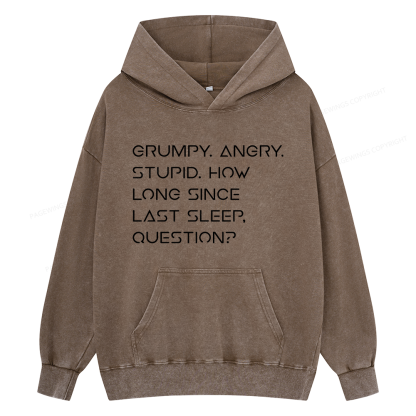 Pagewings Sci-Fi Unisex Washed Hoodie