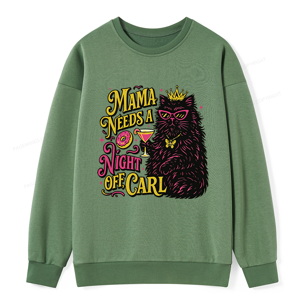 Pagewings Mama Needs A Night Off Unisex Classic Sweatshirt