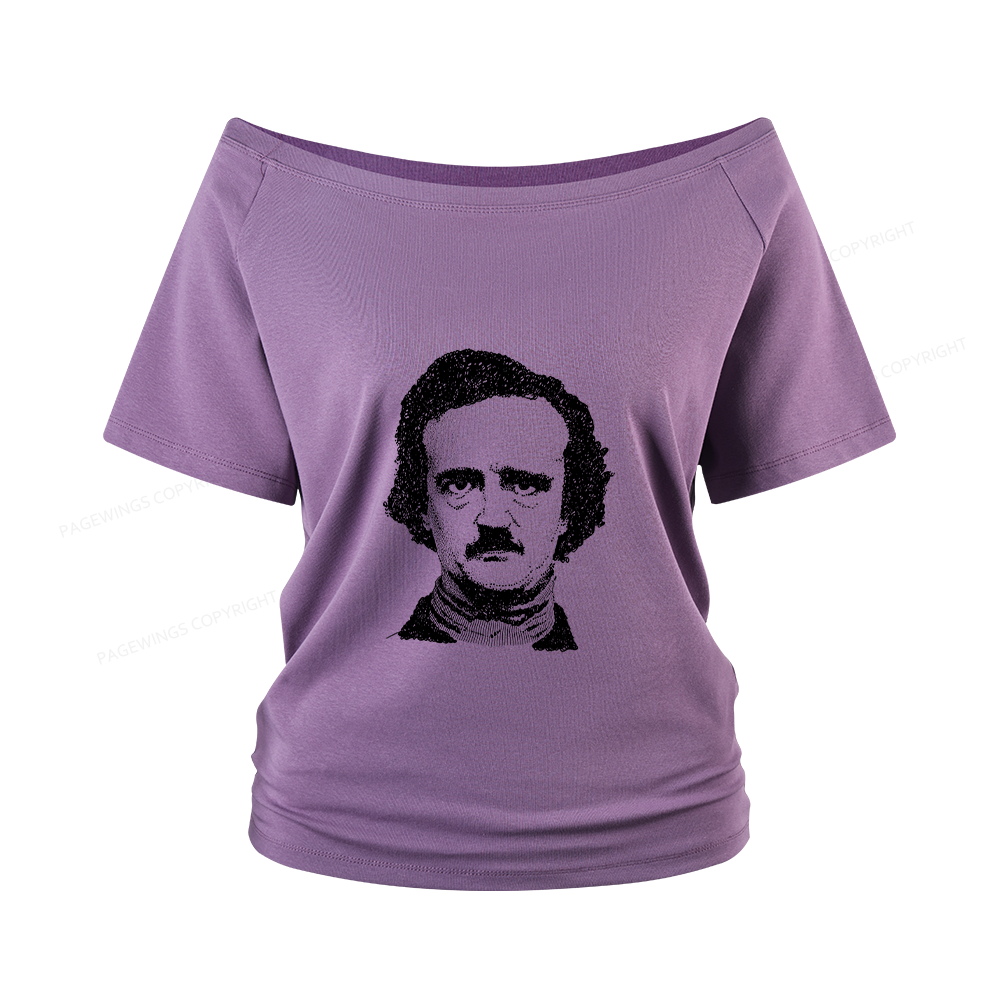 Pagewings Literature Lover Women Off Shoulder T-shirts