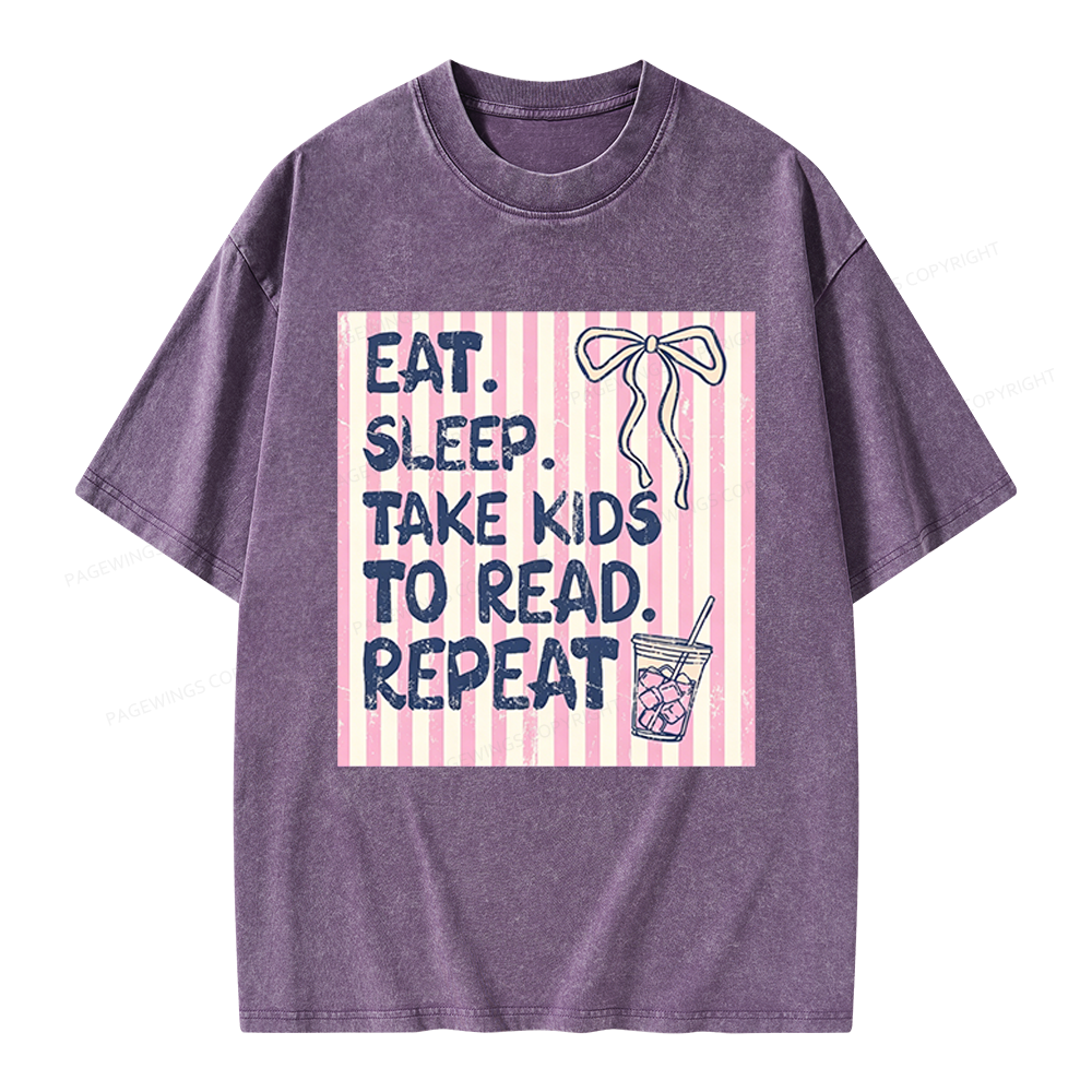 Pagewings Book Lover Unisex Washed T-shirt