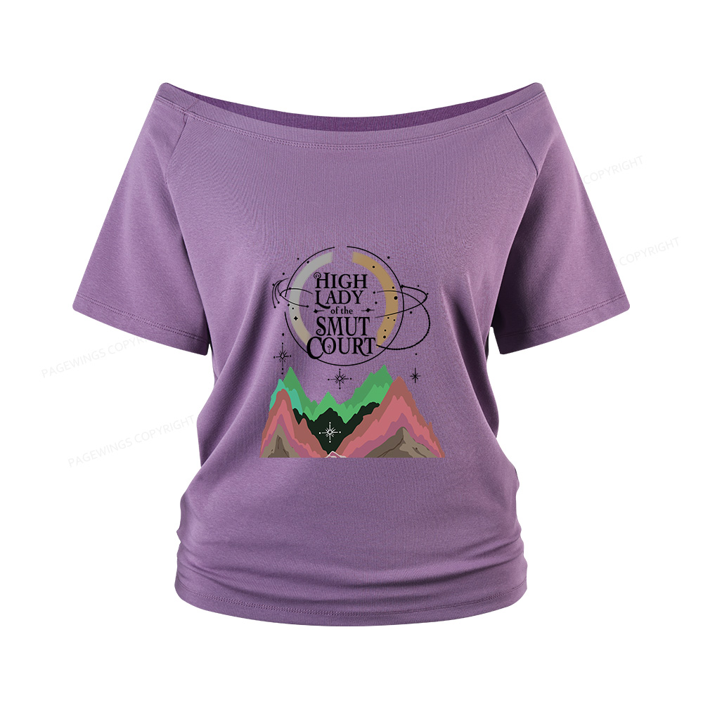 Pagewings High Lady Women Off Shoulder T-shirts