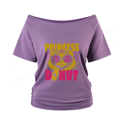Pagewings This Is An Outrage Women Off Shoulder T-shirts