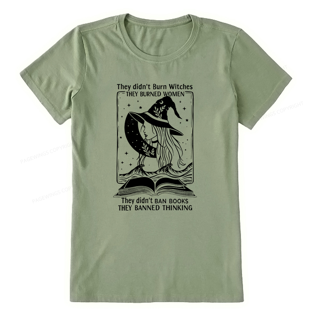 Pagewings They Banned Thinking Unisex Classic T-shirt