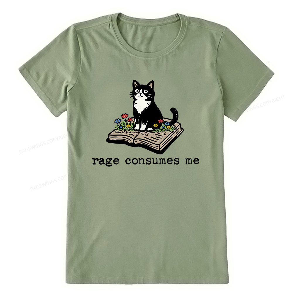 Pagewings Rage Consumes Me Unisex Classic T-shirt