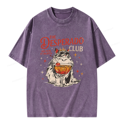 Pagewings Desperado Club Unisex Washed T-shirt