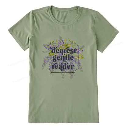 Pagewings Dearest Gentle Reader Unisex Classic T-shirt