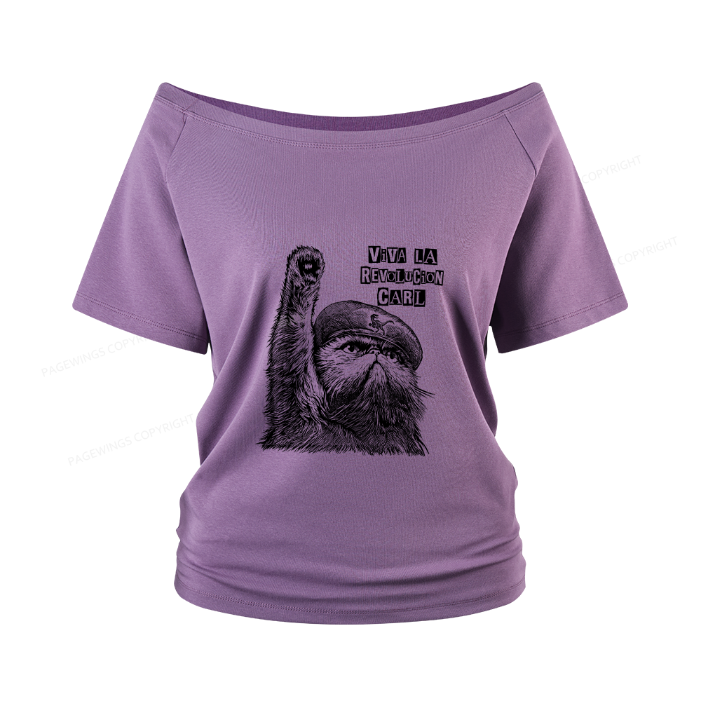 Pagewings Sci-Fi Book Lover Women Off Shoulder T-shirts