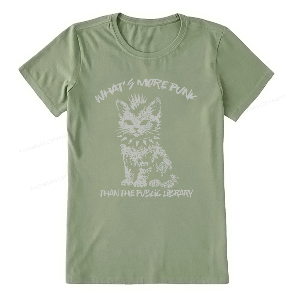 Pagewings What's More Punk Than The Public Library Unisex Classic T-shirt