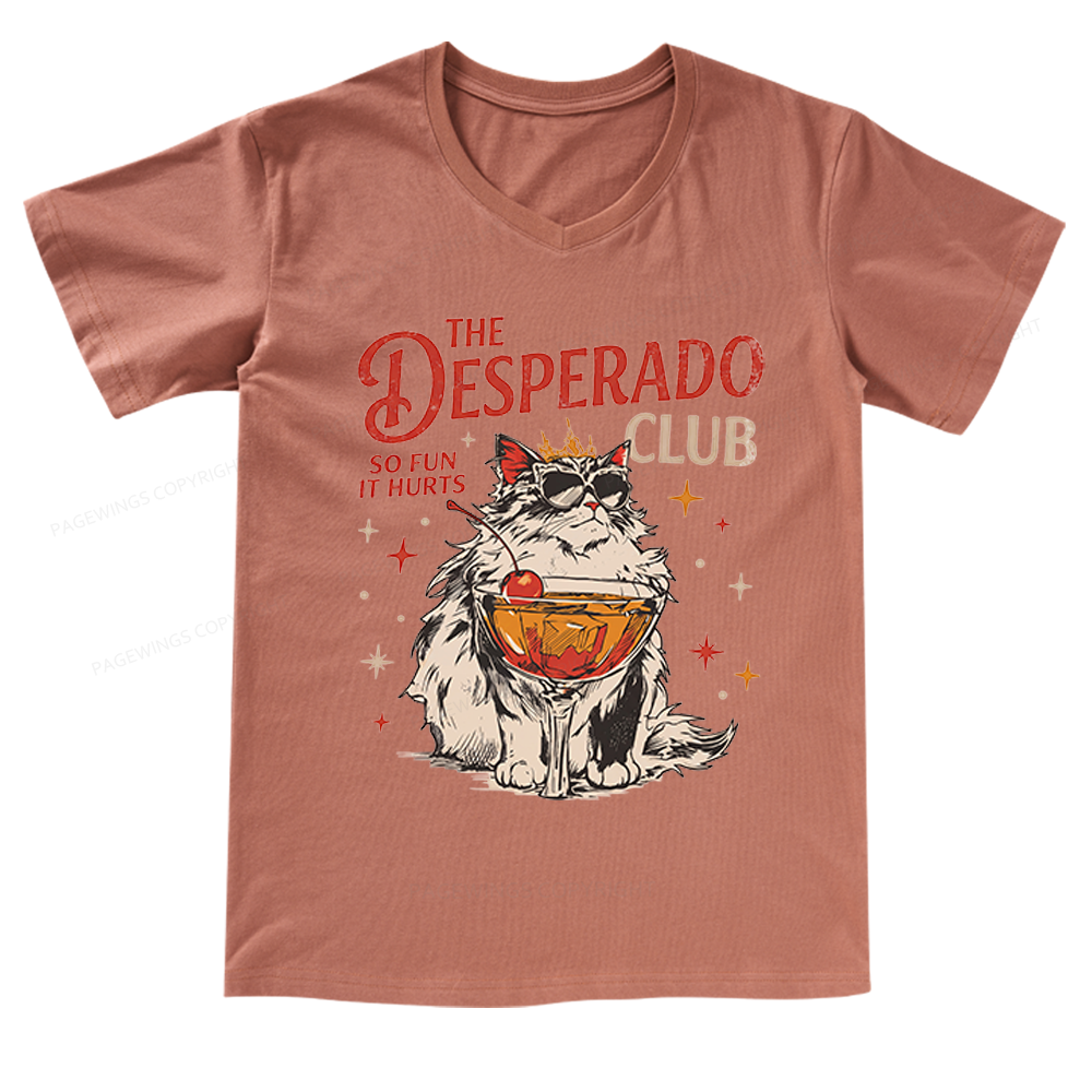 Pagewings Desperado Club V-neck T-shirt