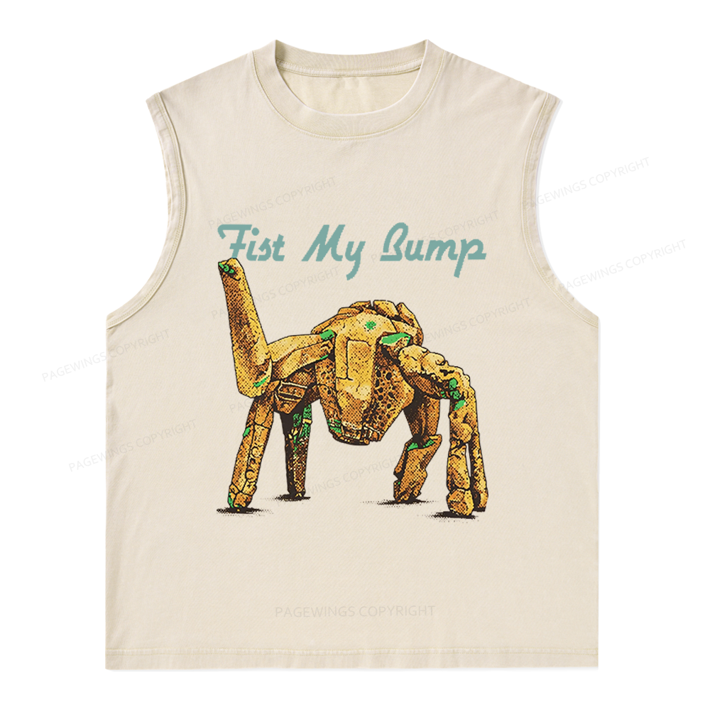 Pagewings Read Sci-Fi Unisex Washed Tank Top