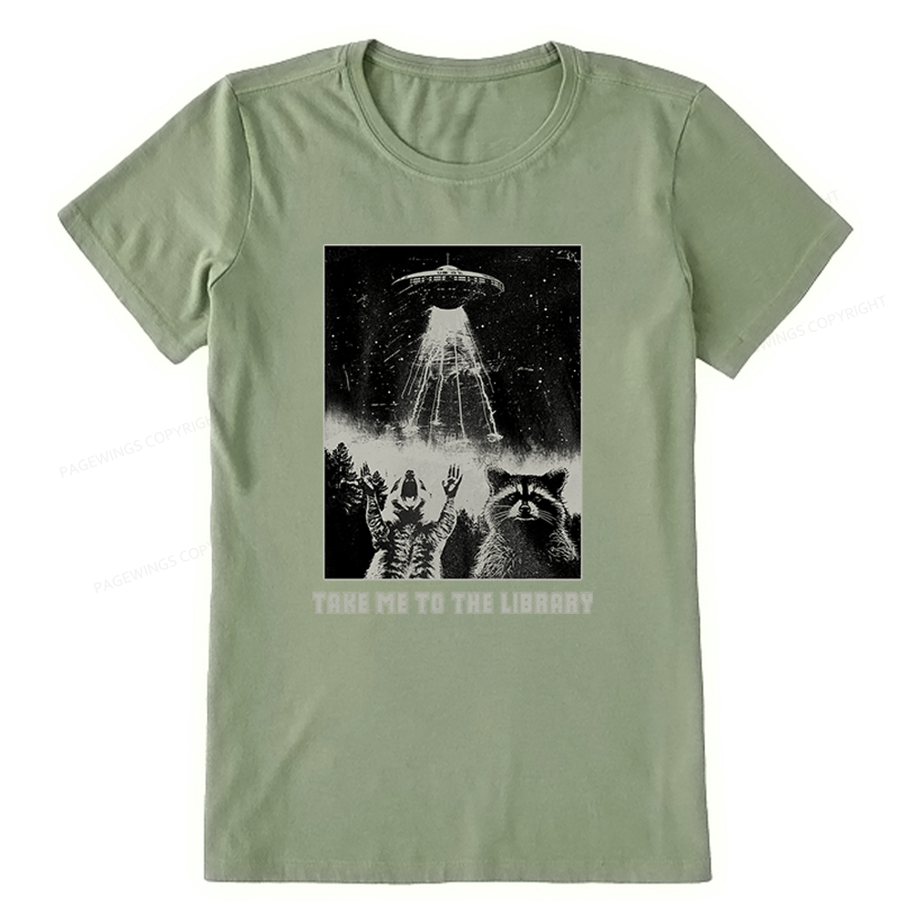 Pagewings Take Me To The Library Unisex Classic T-shirt