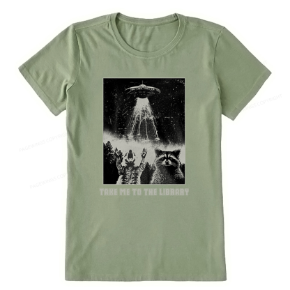 Pagewings Take Me To The Library Unisex Classic T-shirt