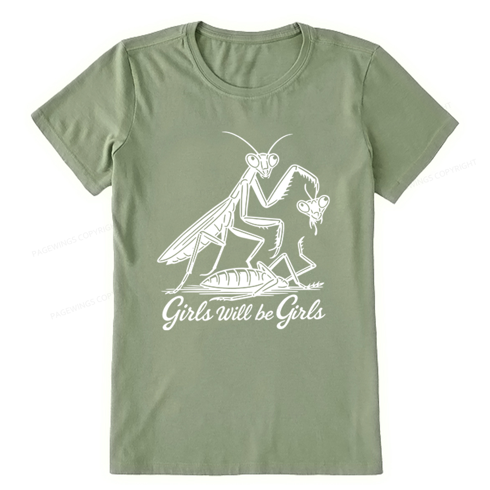 Pagewings Girls Will be Girls Unisex Classic T-shirt