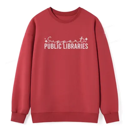 Pagewings Public Libraries Unisex Classic Sweatshirt