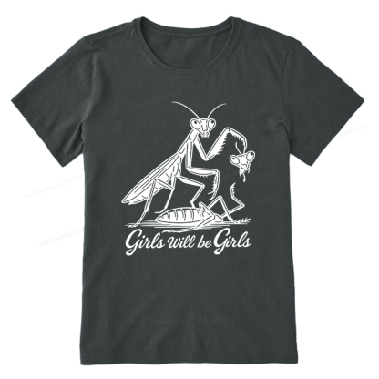 Pagewings Girls Will be Girls Unisex Classic T-shirt