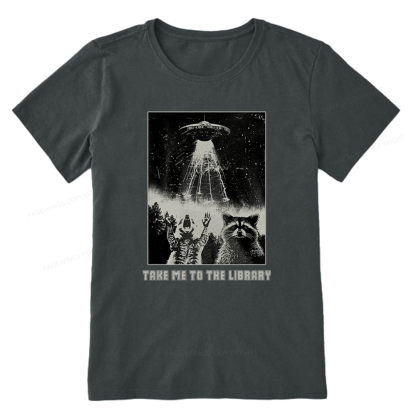 Pagewings Take Me To The Library Unisex Classic T-shirt