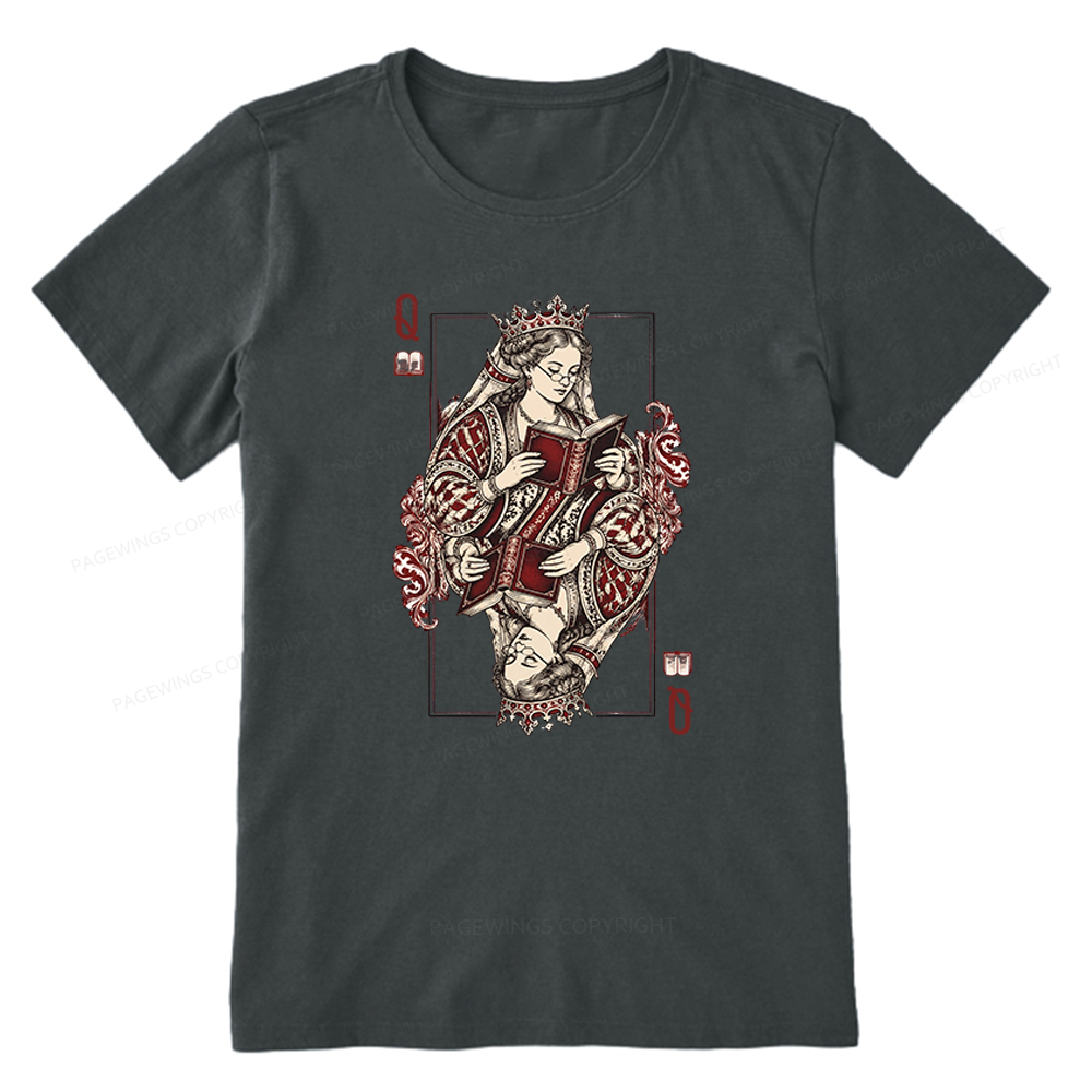 Pagewings Queen of Books Unisex Classic T-shirt