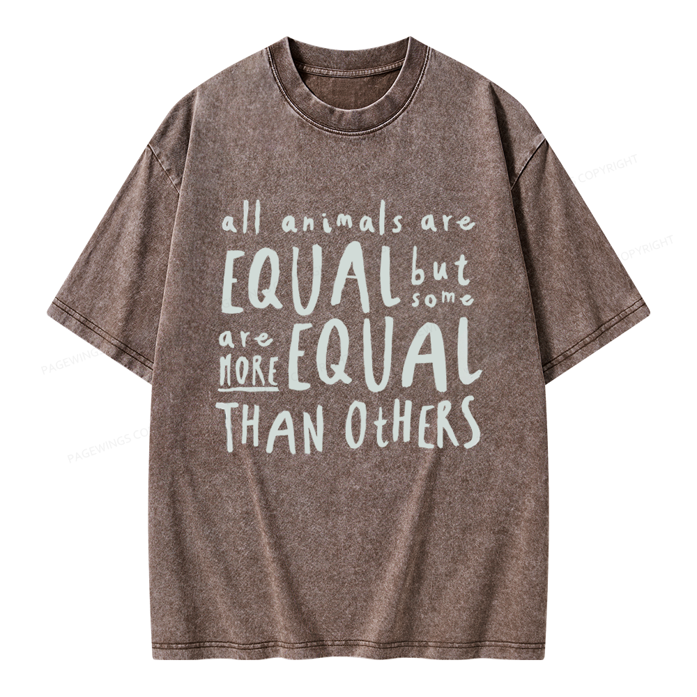 Pagewings Dystopia Unisex Washed T-shirt