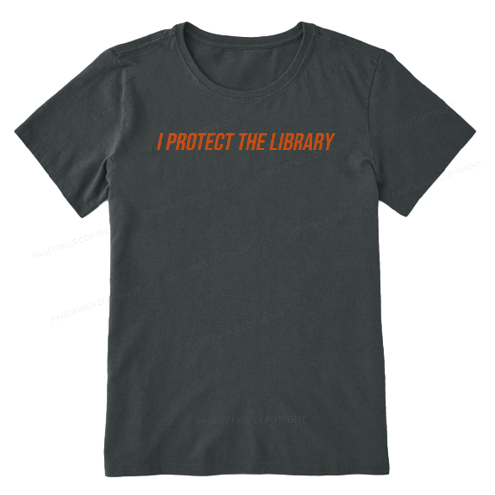 Pagewings I Protect The Library Unisex Classic T-shirt