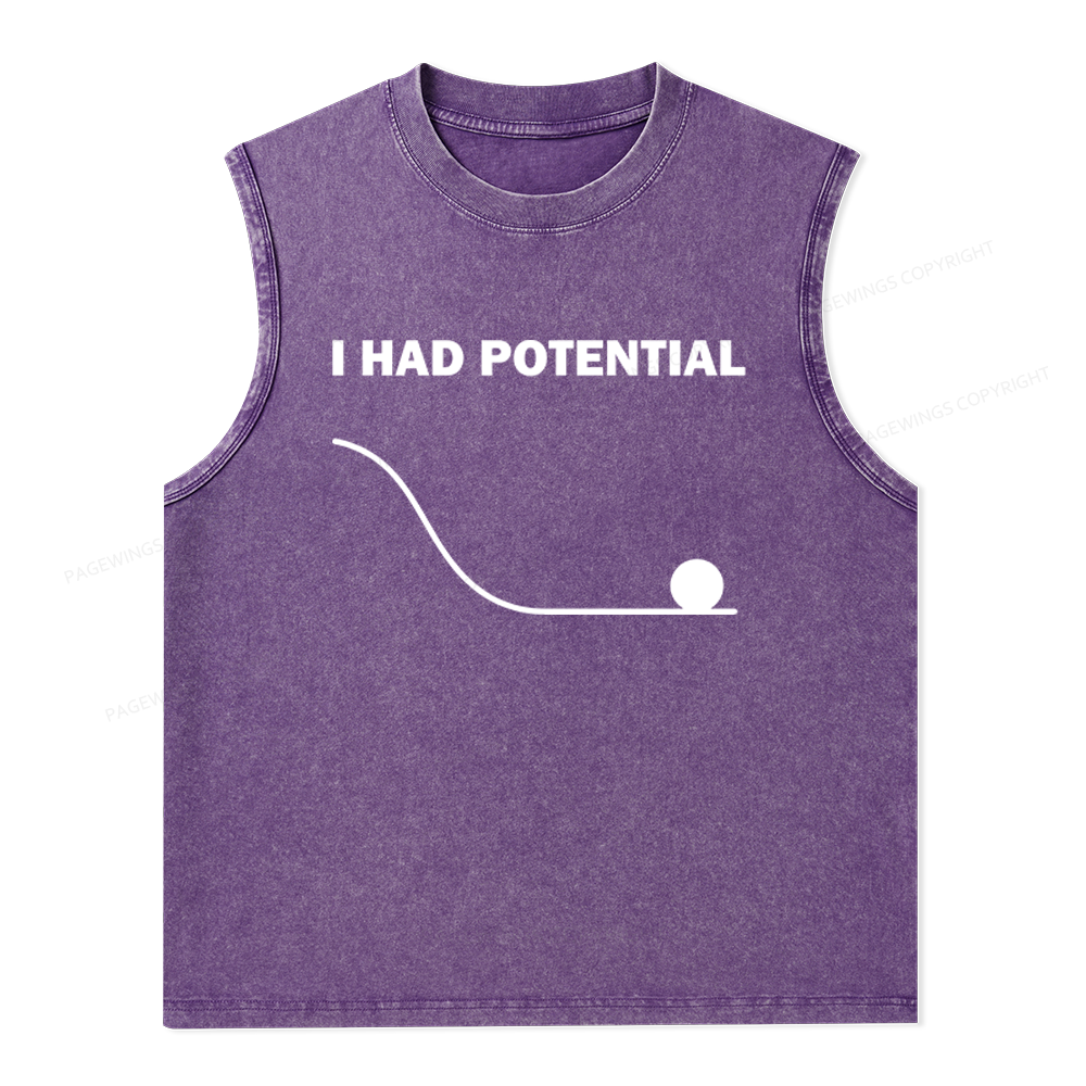 Pagewings Science Fiction Nerd Unisex Washed Tank Top
