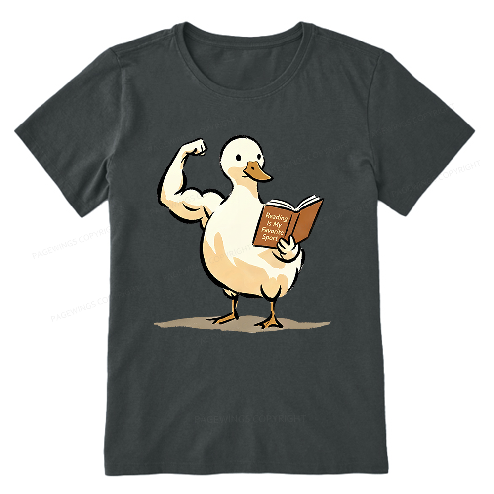 Pagewings Reading is My Favorite Sport Unisex Classic T-shirt