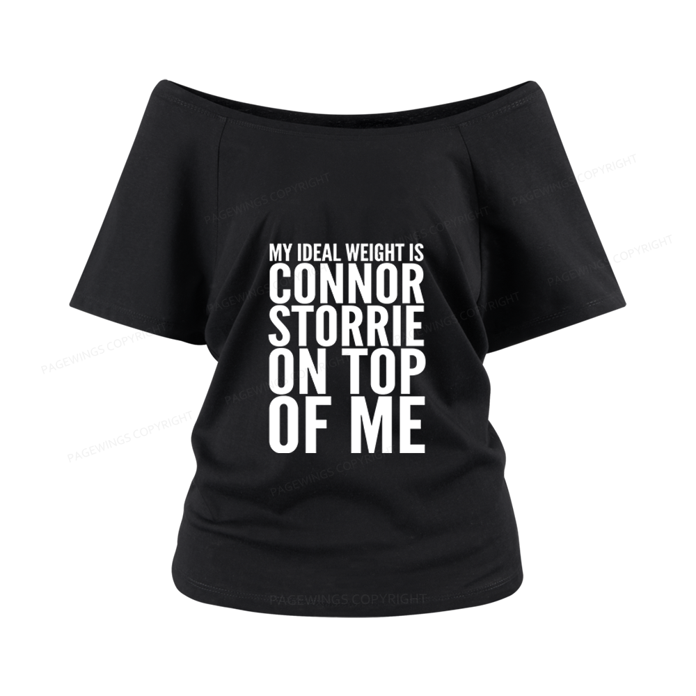 Pagewings Romance Lover Women Off Shoulder T-shirts