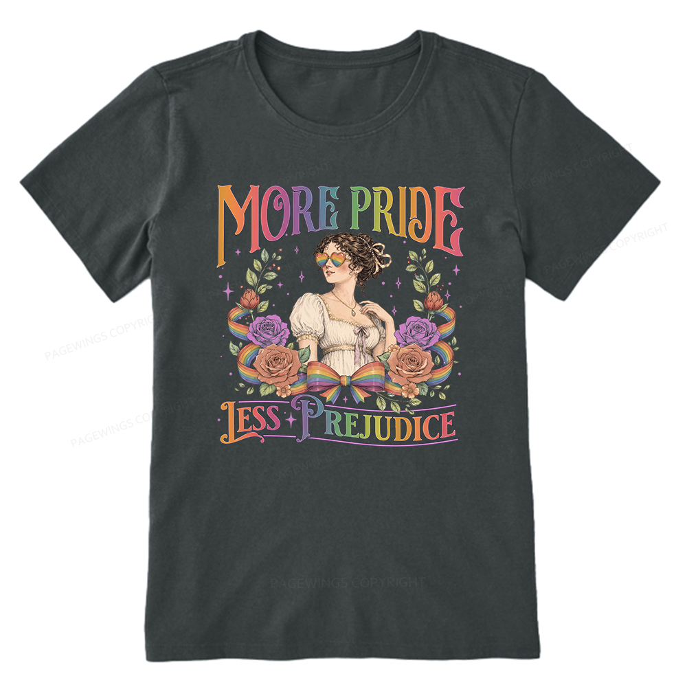 Pagewings More Pride Less Prejudice Unisex Classic T-shirt