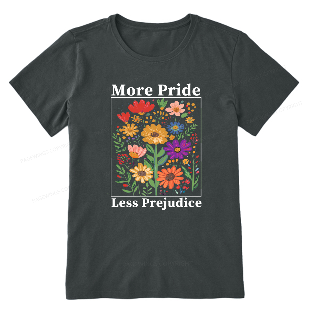 Pagewings More Pride Less Prejudice Unisex Classic T-shirt
