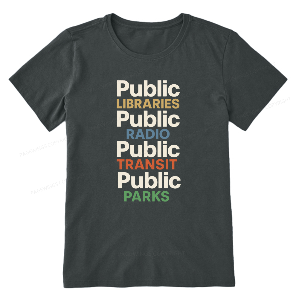 Pagewings Public Libraries Unisex Classic T-shirt