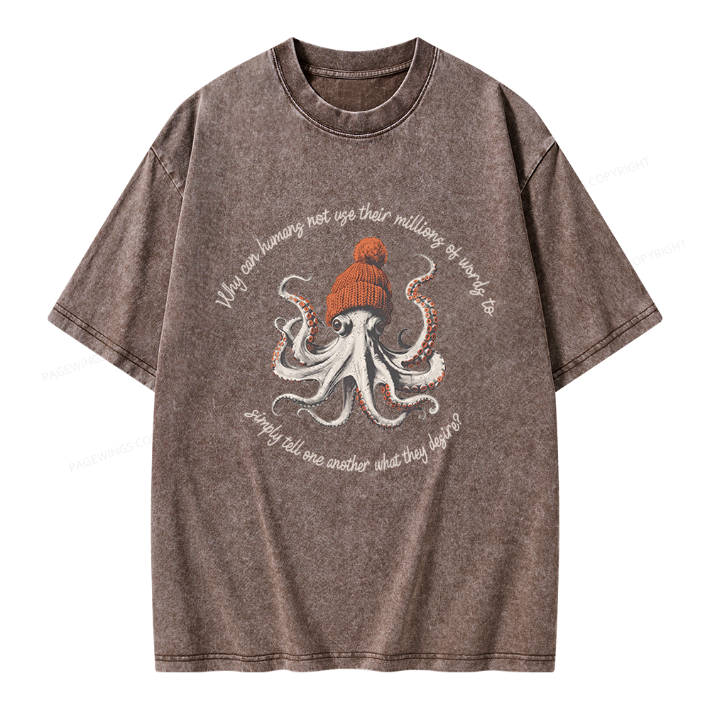 Pagewings Fantasy Book Lovers Unisex Washed T-shirt