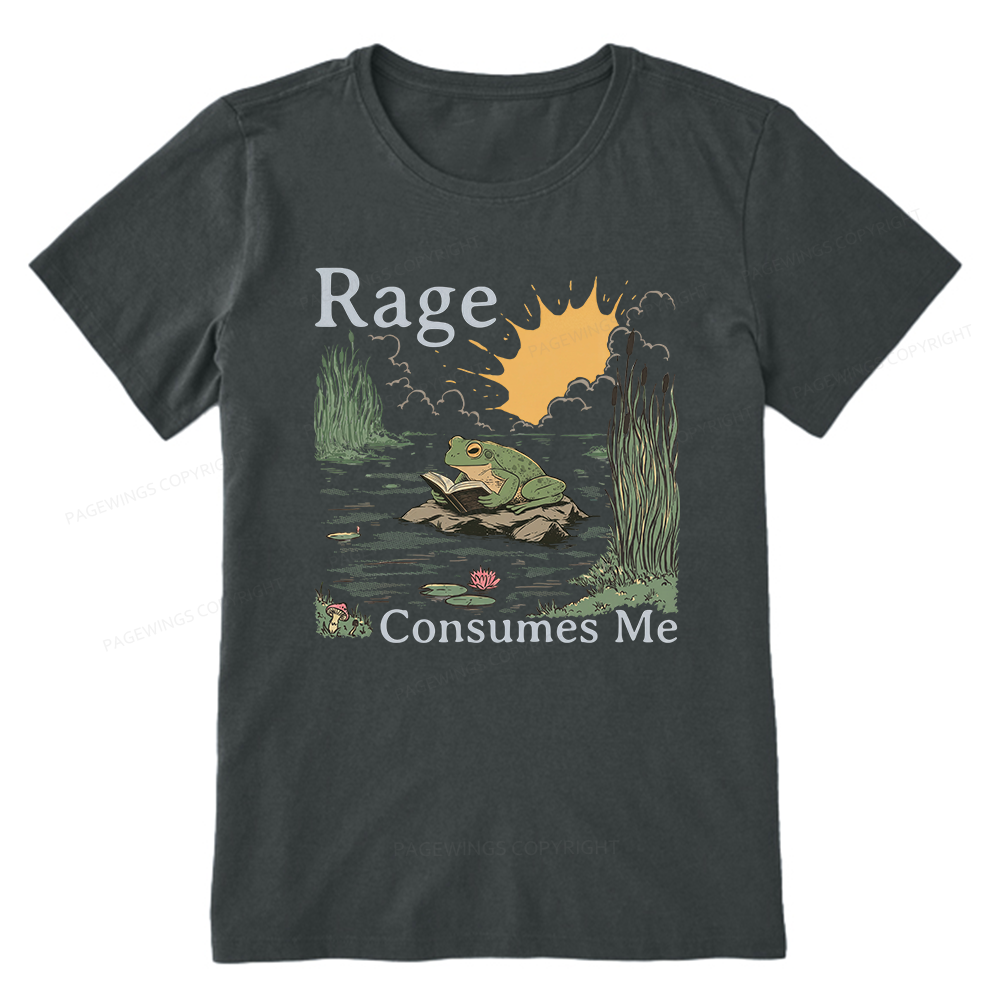 Pagewings Rage Consumes Me Unisex Classic T-shirt