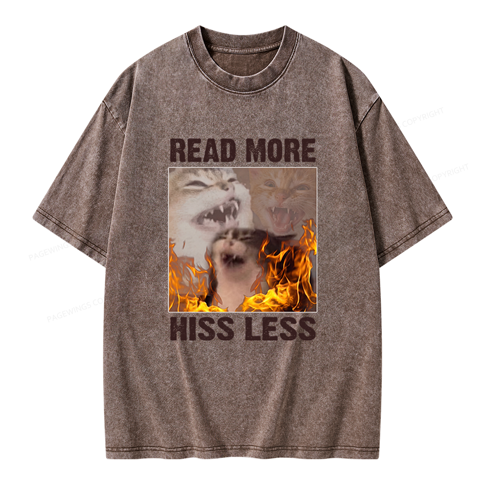 Pagewings Read More Unisex Washed T-shirt