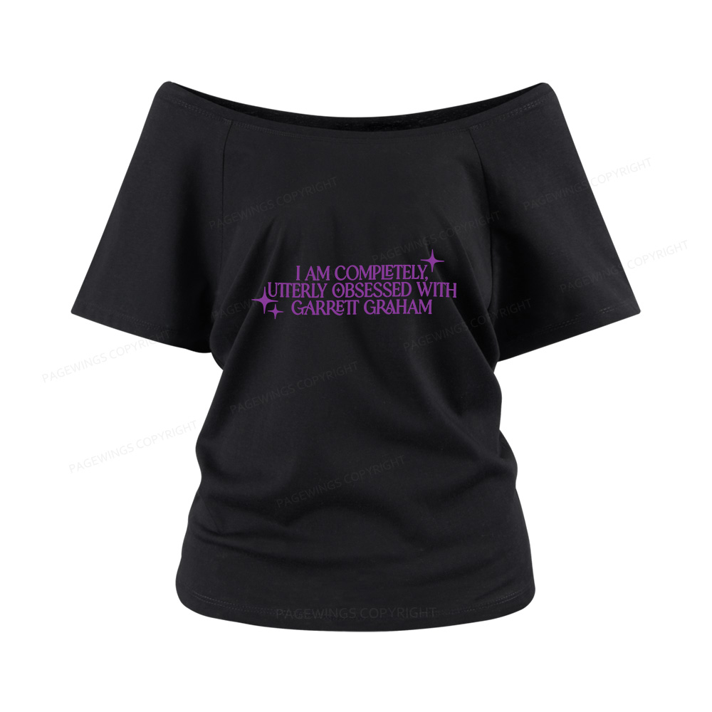 Pagewings Hockey Romace Women Off Shoulder T-shirts