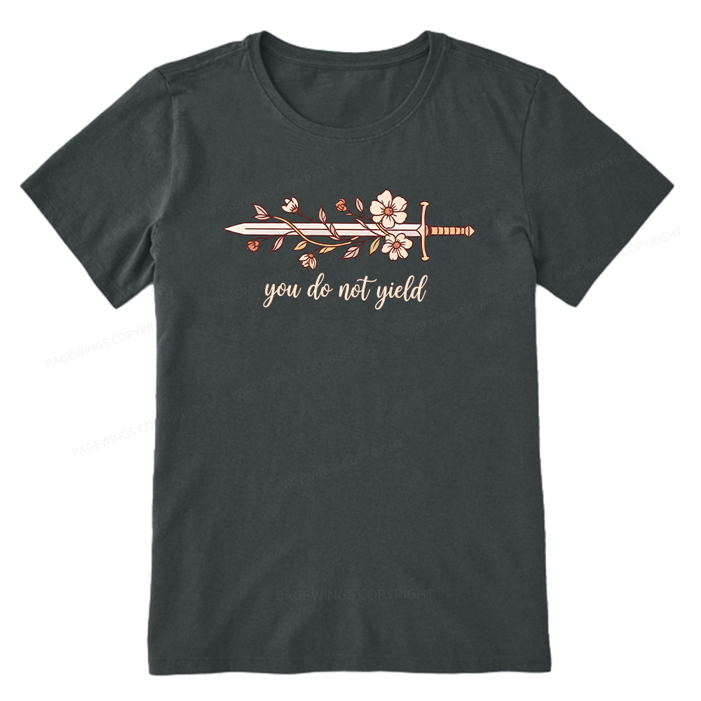 Pagewings You Do Not Yield  Unisex Classic T-shirt