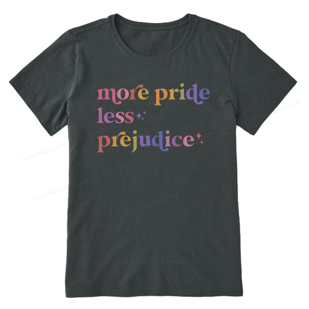 Pagewings More Pride Less Prejudice Unisex Classic T-shirt