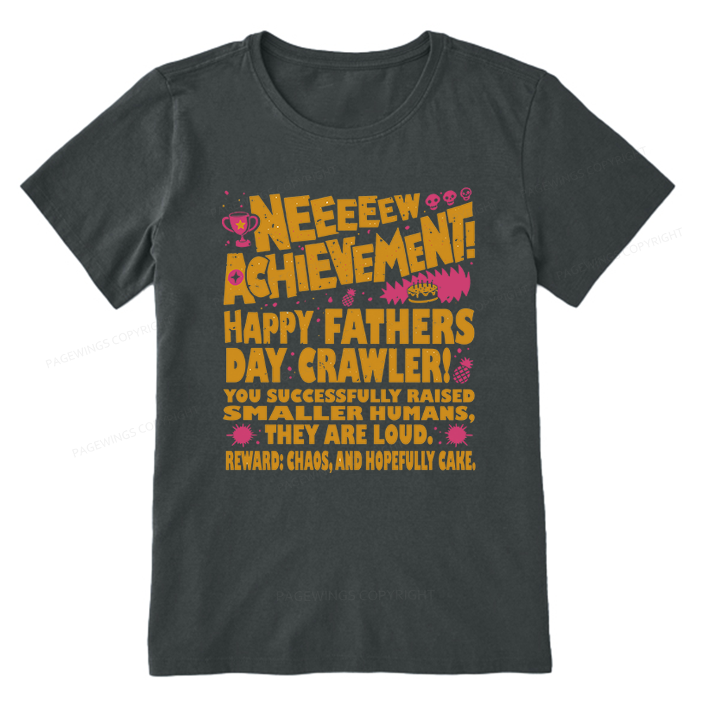 Pagewings Dad Achievement Unisex Classic T-shirt