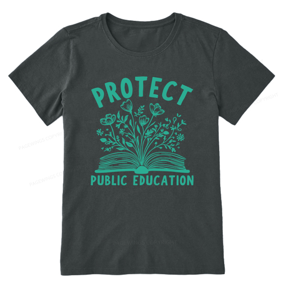 Pagewings Protect Public Schools Unisex Classic T-shirt