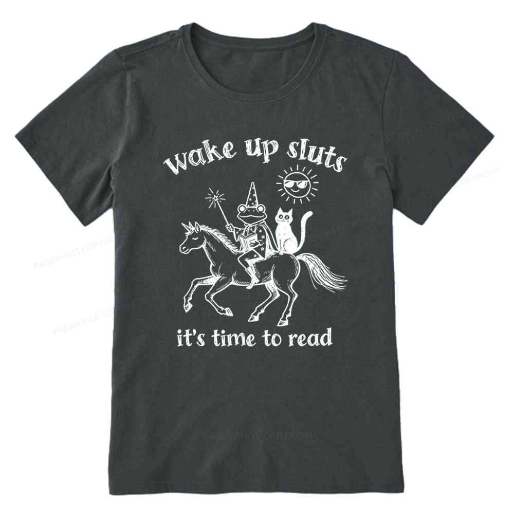 Pagewings Wake Up Sluts Unisex Classic T-shirt