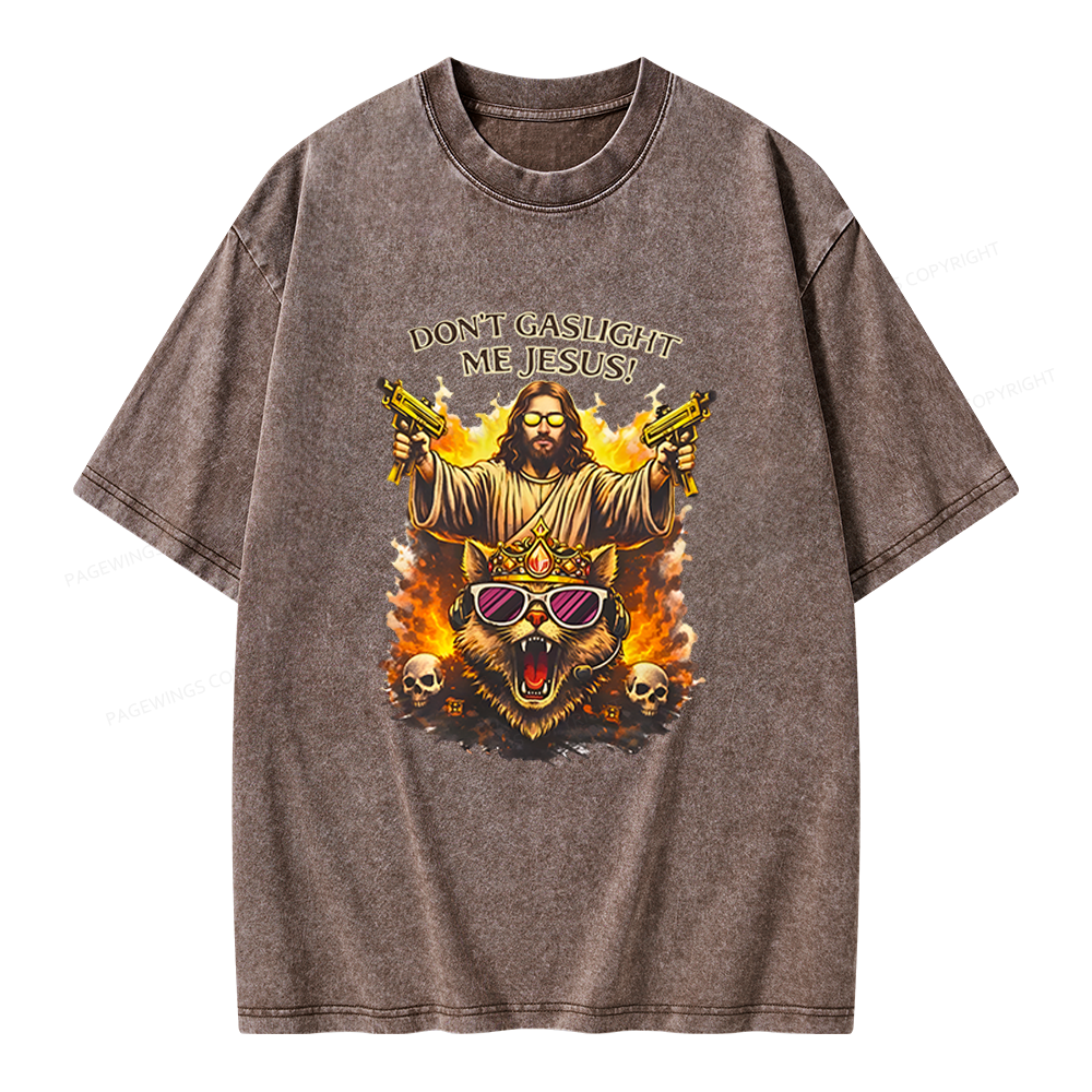 Pagewings Sci‑Fi Nerd Unisex Washed T-shirt