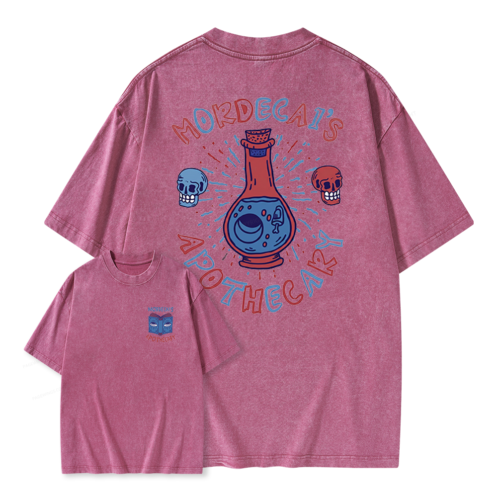 Pagewings Apothecary Unisex Washed T-shirt
