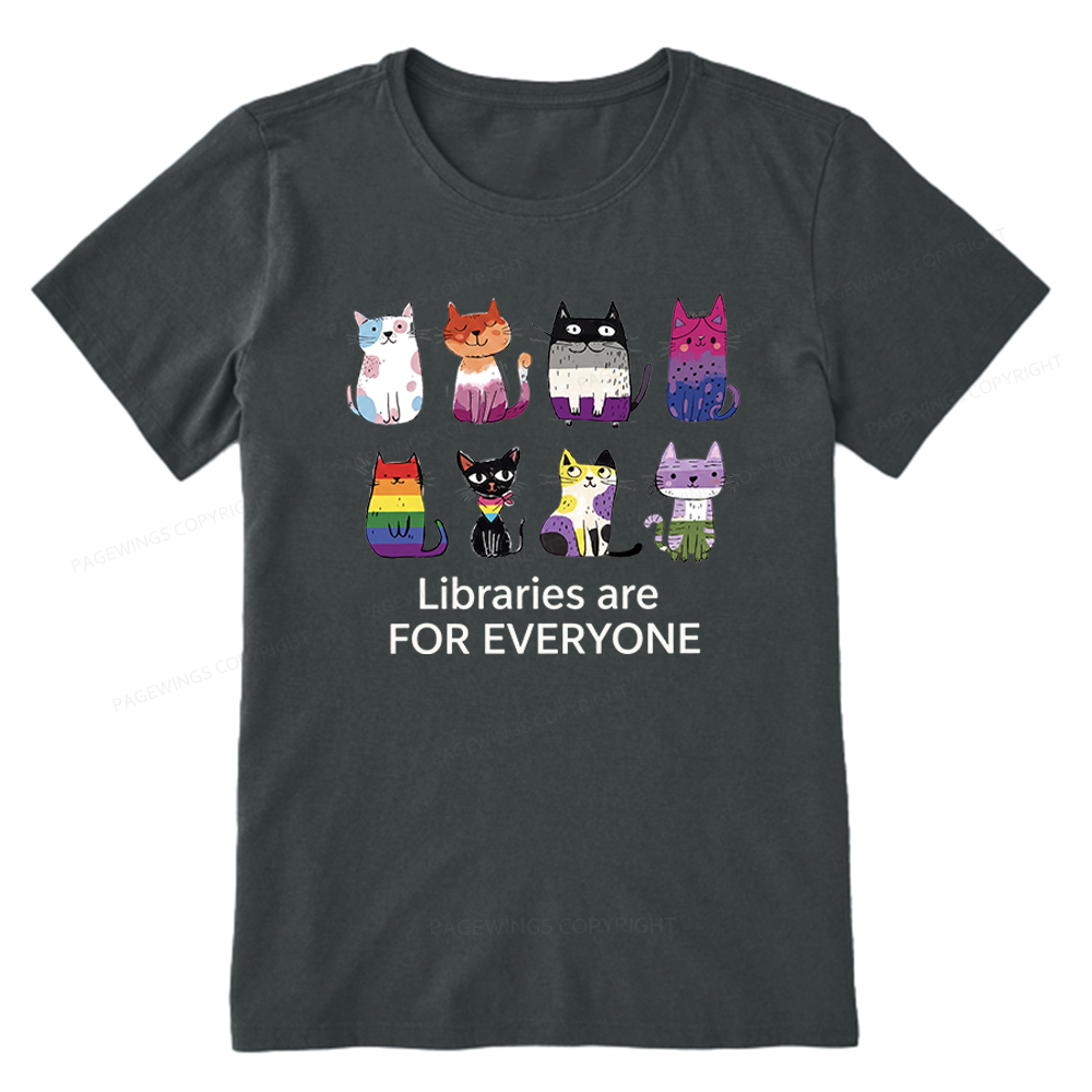 Pagewings Libraries Are For Everyone Unisex Classic T-shirt